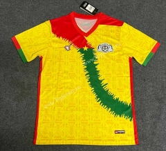 2024-2025 Burkina Faso Yellow Thailand Soccer Jersey AAA-3066