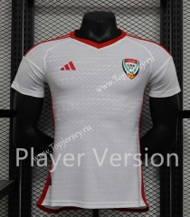 Player Version 2024-2025 United Arab Emirates Home White Thailand Soccer Jersey AAA-888