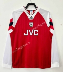 Retro Version 92-94 Arsenal Home Red LS Thailand Soccer Jersey AAA-811