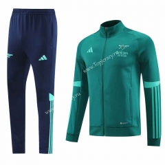 2023-2024 Arsenal Green Thailand Soccer Jacket Uniform-LH