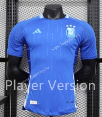 Player Version 2024-2025 Argentina Away Blue Thailand Soccer Jersey AAA-888