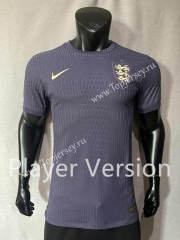Player Version 2024-2025 England Away Royal Blue Thailand Soccer Jersey AAA-4691