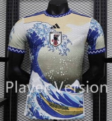 Player Version 2023-2024 Special Version Japan White&Blue Thailand Soccer Jersey AAA-888