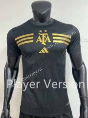 Player Version 2024-2025 Special Version Argentina Black Thailand Soccer Jersey AAA-0871