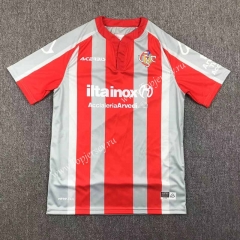 2024-2025 US Cremonese Home Red&Gray Thailand Soccer Jersey AAA-417