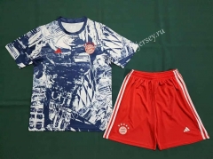 2024-2025 Bayern München Blue&White Soccer Uniform-3454