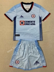 2023-2024 Cruz Azul Away Blue Soccer Uniform-AY