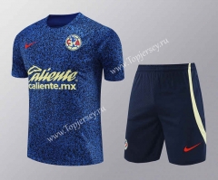 2024-2025 Club America Dark Blue Thailand Soccer Uniform-418
