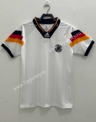 Retro Version Germany Home White Thailand Soccer Jersey AAA-811
