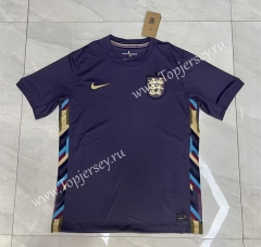 2024-2025 England Away Purple Thailand Soccer Jersey AAA-4506