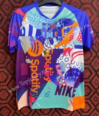 2023-2024 Barcelona Colorful Thailand Training Soccer Jersey AAA-6486