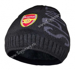 Arsenal Black Fleece Cap