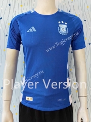 Player Version 2024-2025 Argentina Away Blue Thailand Soccer Jersey AAA-807