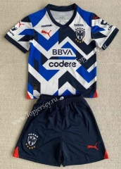 2023-2024 Monterrey 2nd Away Royal Blue Soccer Uniform-AY
