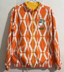 (S-3XL) 2024-2025 Cote d'Ivoire Orange Double-Sided Wear Thailand Trench Coats-0255