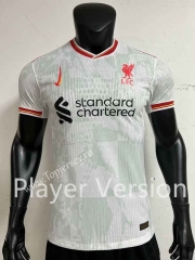 Player Version 2024-2025 Liverpool 2nd Away White Thailand Soccer Jersey AAA-0871