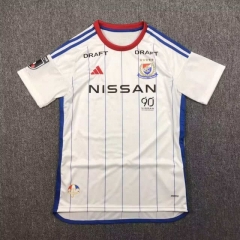 2024-2025 Yokohama FC Away White Thailand Soccer Jersey AAA-417