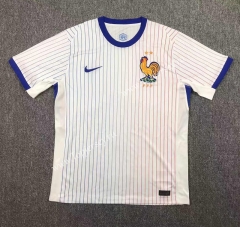 2024-2025 France Away White Thailand Soccer Jersey AAA-417