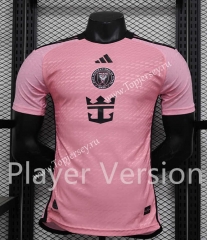 Player Version 2024-2025 Special Version Inter Miami CF Home Pink Thailand Soccer Jersey AAA-888