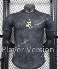 Player Version Special Version Argentina Black Thailand Soccer Jersey AAA-888