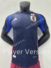 Player Version 2024-2025 Japan Home Royal Blue Thailand Soccer Jersey AAA-2016