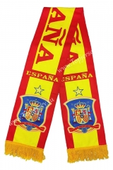 Spain Red&Yellow Soocer Scarf