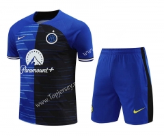 2024-2025 Inter Milan Blue&Black Thailand Soccer Uniform-418