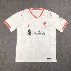 2024-2025 Liverpool Away White Thailand Soccer Jersey AAA-417