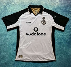 Centenary Version 01-02 Manchester United White Thailand Soccer Jersey AAA-6590