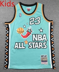 1996 All Stars Green #23 Kids NBA Jersey-1380