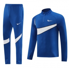 Nike Camouflage BlueThailand Soccer Tracksuit-LH