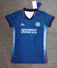 2023-2024 Cruz Azul 2nd Away Blue Women Thailand Soccer jersey AAA-9387