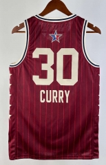 2024 All Stars Red #30 NBA Jersey-311