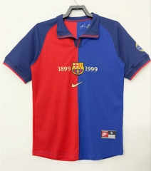 Retro Version 1899-1999 Barcelona Blue&Red Thailand Soccer Jersey AAA-811