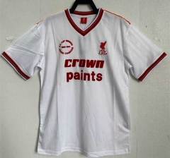 Retro Version 85-86 Liverpool 2nd Away White Thailand Soccer Jersey AAA-9171