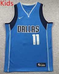 Dallas Mavericks Blue #11 Kids NBA Jersey-1380