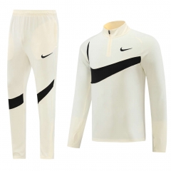 Nike Beige Thailand Soccer Tracksuit-LH