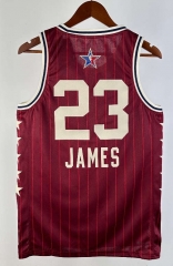 2024 All Stars Red #23 NBA Jersey-311
