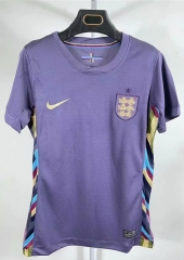 2024-2025 England Away Purple Women Thailand Soccer Jersey AAA