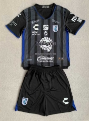 2024-2025 Querétaro FC Away Black&Gray Soccer Uniform