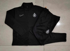 2024-2025 Al-Nassr FC Black Thailand Soccer Jacket Unifrom With Hat-815
