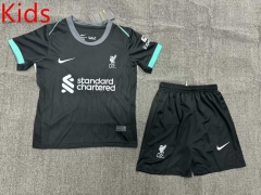 2024-2025 Liverpool Black Kids/Youth Soccer Uniform-1506