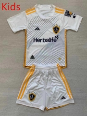 2024-2025 Los Angeles Galaxy Home White Kids/Youth Soccer Uniform-AY