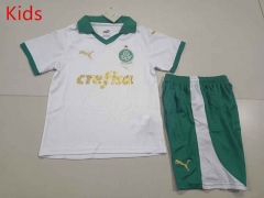 2024-2025 Palmeiras Away White Kids/Youth Soccer Uniform-507