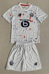 2024-2025 Lille OSC Away White Soccer Uniform-AY