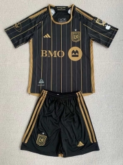 2024-2025 Los Angeles FC Home Black Soccer Uniform-AY