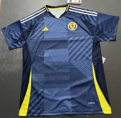 2024-2025 Scotland Home Royal Blue Thailand Soccer Jersey AAA