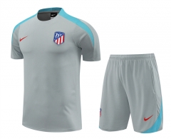 2024-2025 Atletico Madrid Gray Thailand Soccer Uniform-4627