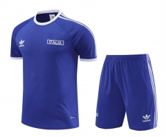 2024-2025 Italy Blue Thailand Soccer Uniform-4627