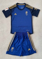 2024-2025 Granada CF Away Blue Soccer Uniform-AY